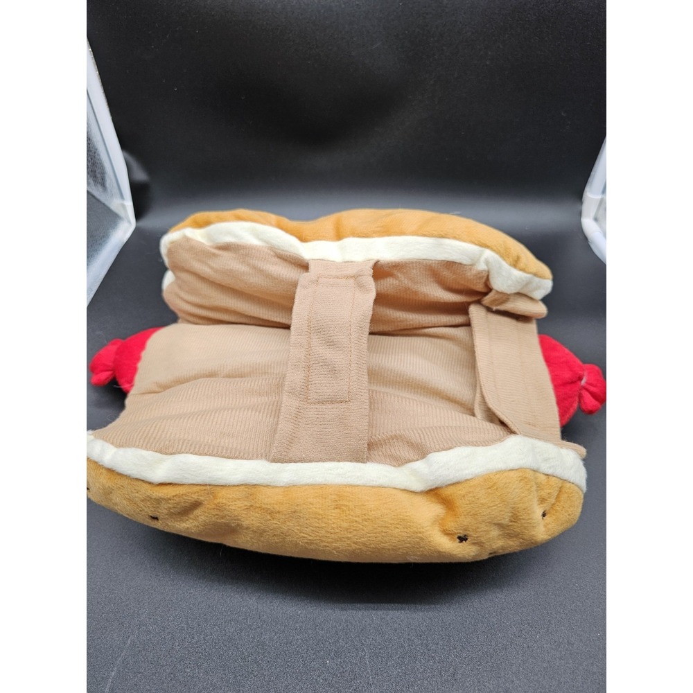 Hot Dog Plush Bun Dog Costume Small‎ Dog - Picture 4 of 7